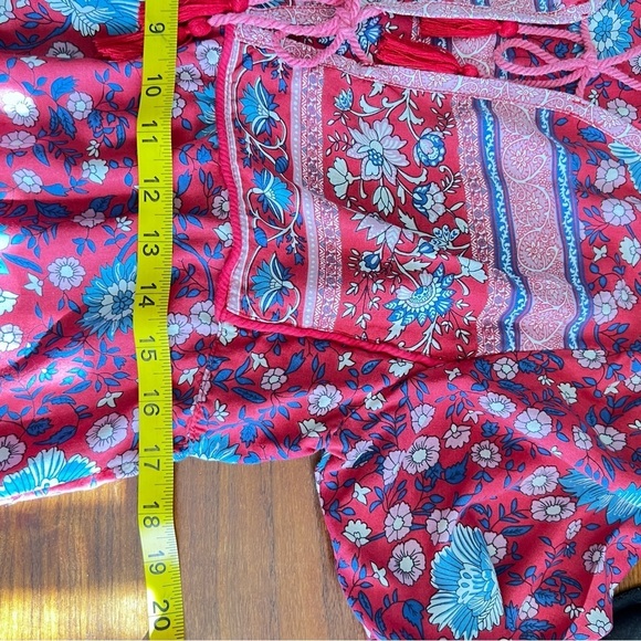 Spell And They Gypsy Folktown Blouse
Wine Vintage Boho Vibe  small - Picture 13 of 16